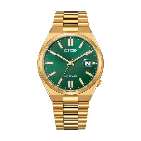 The Watch Boutique Citizen Tsuyosa Gents Automatic Green Dial Watch