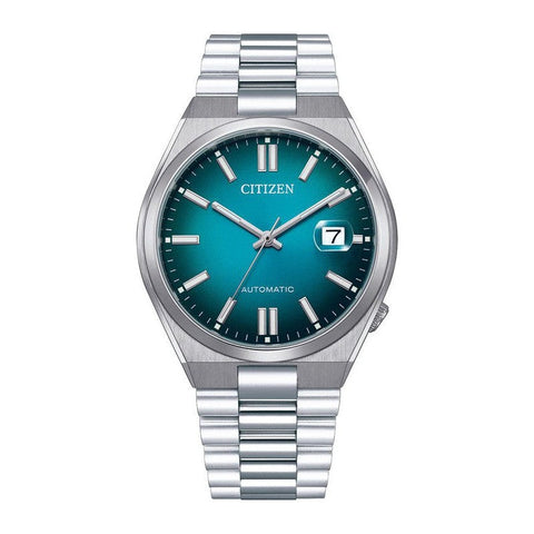 The Watch Boutique Citizen Tsuyosa Gents Automatic Lake Green Dial Watch