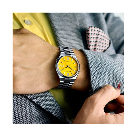 The Watch Boutique Citizen Tsuyosa Gents Automatic Yellow Dial Watch