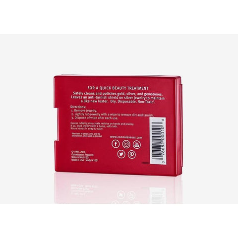 The Watch Boutique Connoisseurs Jewellery Wipes