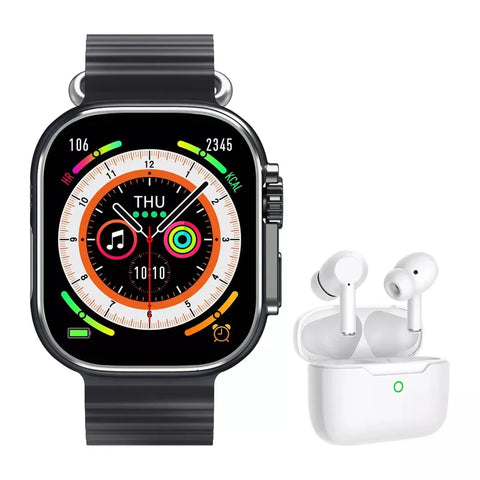 The Watch Boutique Daniel Klein A8 Ultra Smart Watch With EarPods