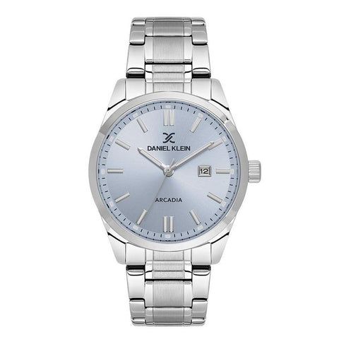 The Watch Boutique Daniel Klein Arcadia Men's Round Quartz Watch with Blue Dial
