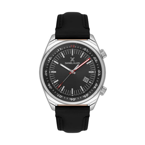 The Watch Boutique Daniel Klein Black Dial 3 Hands Watch