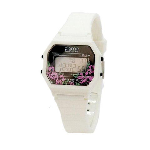 The Watch Boutique Daniel Klein D Time Women's Digital Floral Watch