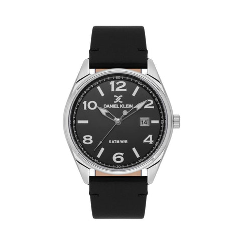 The Watch Boutique Daniel Klein Exclusive Black Dial 3 Hands Watch