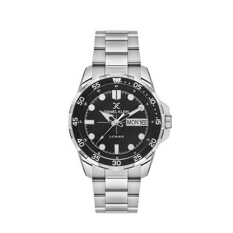 The Watch Boutique Daniel Klein Exclusive Black Dial Day-Date Watch