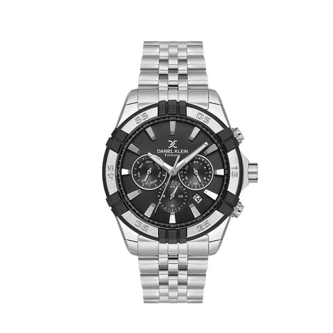 The Watch Boutique Daniel Klein Exclusive Black Dial Multifunction Watch