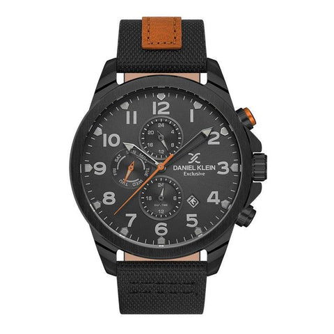 The Watch Boutique Daniel Klein Exclusive Black Dial Multifunction Watch