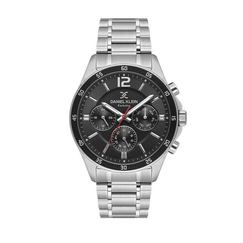 The Watch Boutique Daniel Klein Exclusive Black Dial Multifunction Watch