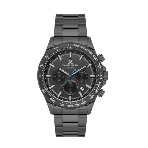The Watch Boutique Daniel Klein Exclusive Black Dial Multifunction Watch
