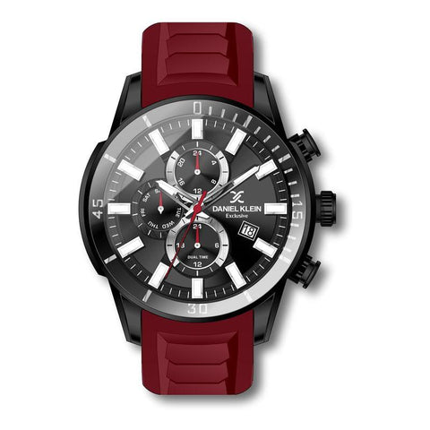 The Watch Boutique Daniel Klein Exclusive Black Dial Multifunction Watch