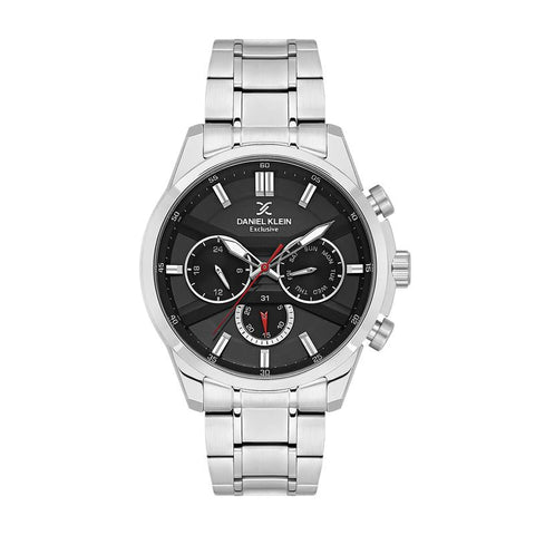The Watch Boutique Daniel Klein Exclusive Black Dial Multifunction Watch