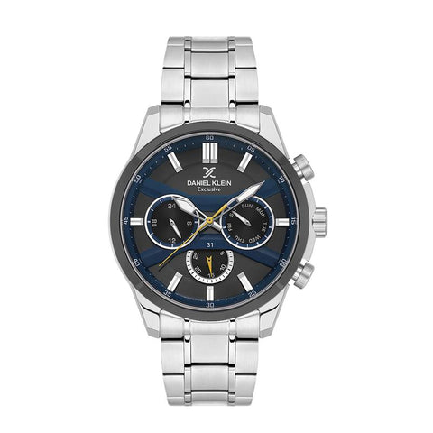 The Watch Boutique Daniel Klein Exclusive Blue Dial Multifunction Watch