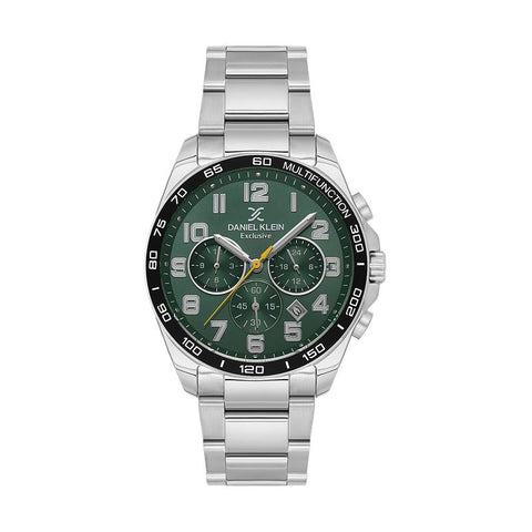 The Watch Boutique Daniel Klein Exclusive Green Dial Multifunction Watch