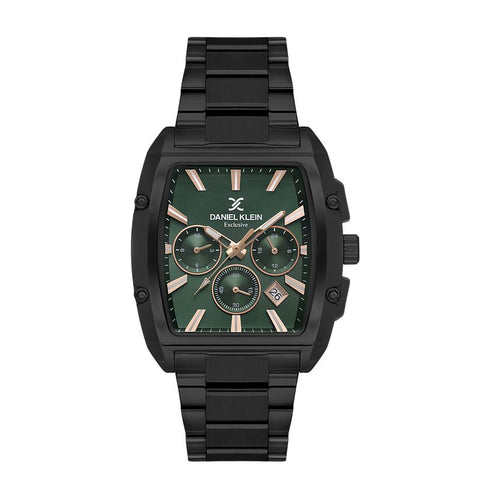 The Watch Boutique Daniel Klein Exclusive Green Dial Multifunction Watch