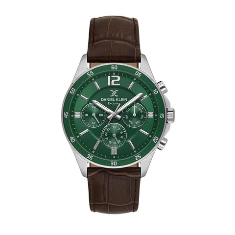The Watch Boutique Daniel Klein Exclusive Green Dial Multifunction Watch