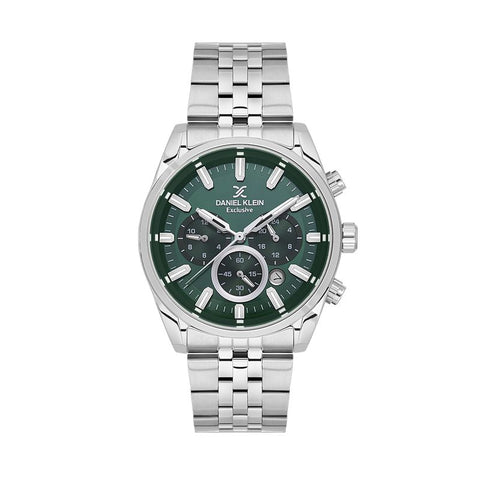 The Watch Boutique Daniel Klein Exclusive Green Dial Multifunction Watch