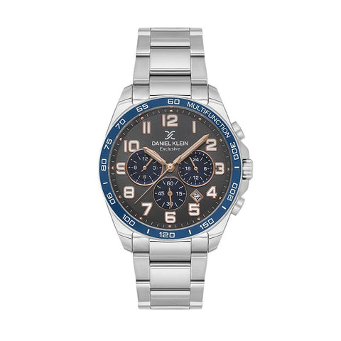 The Watch Boutique Daniel Klein Exclusive Grey Dial Multifunction Watch
