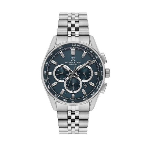 The Watch Boutique Daniel Klein Exclusive Men’s Multifunction Stainless Steel Watch
