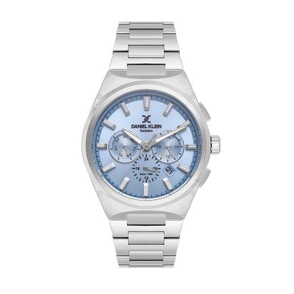 The Watch Boutique Daniel Klein Exclusive Men's Round Quartz Watch with Blue Dial