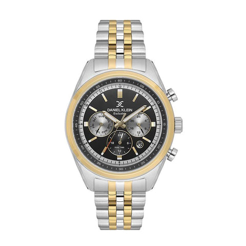 Daniel Klein Exclusive Men’s Two-Tone Stainless Steel Multi-Function Watch