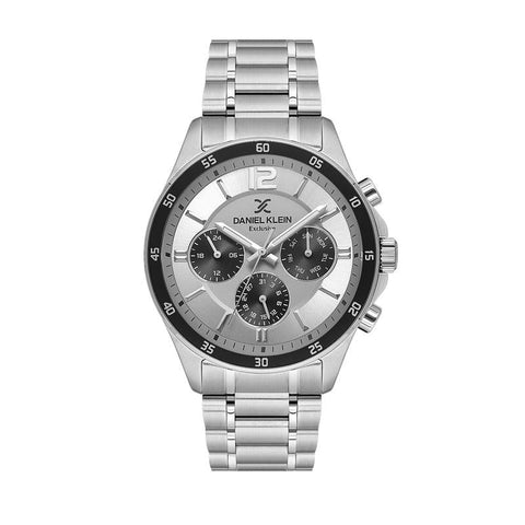 The Watch Boutique Daniel Klein Exclusive Silver Dial Multifunction Watch
