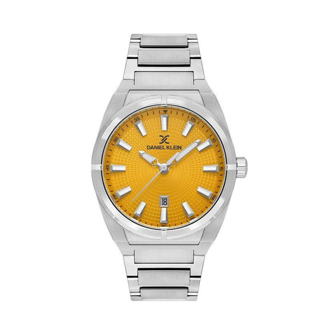 The Watch Boutique Daniel Klein Exclusive Yellow Dial 3 Hands Watch