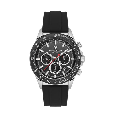 The Watch Boutique Daniel Klein Gents Black Dial Multifunction Watch