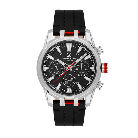 The Watch Boutique Daniel Klein Gents Black Dial Multifunction Watch