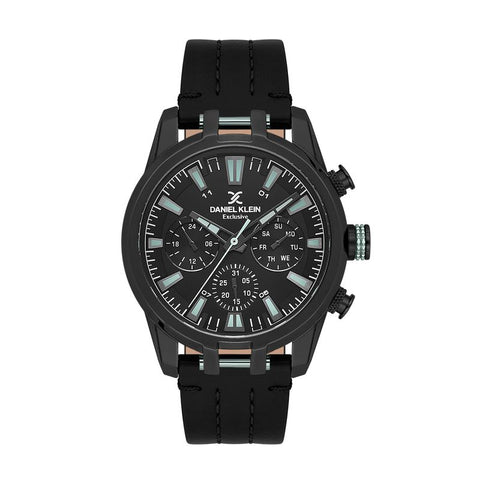 The Watch Boutique Daniel Klein Gents Black Dial Multifunction Watch