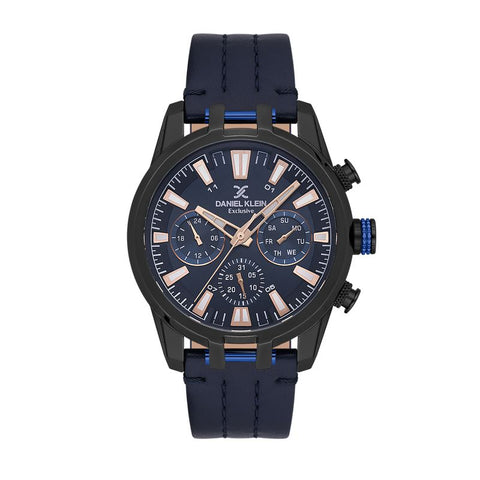 The Watch Boutique Daniel Klein Gents Blue Dial Multifunction Watch