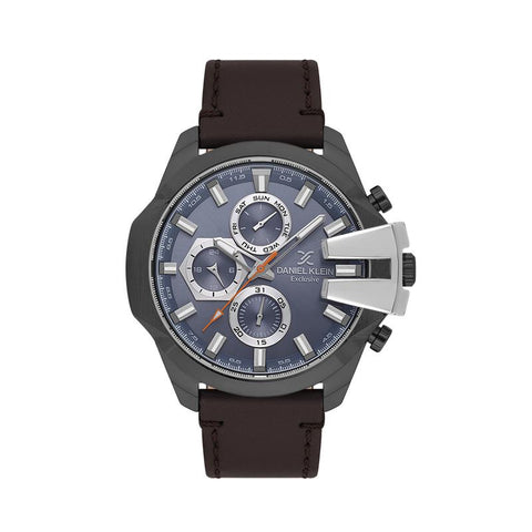 The Watch Boutique Daniel Klein Gents Blue Dial Multifunction Watch