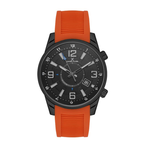 The Watch Boutique Daniel Klein IP Black Premium Black Dial 3 Hands Watch