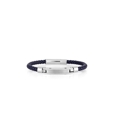 Daniel Klein DKJ.6.10022-3 Men's Leather Bracelet