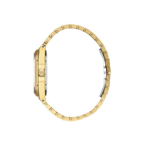 The Watch Boutique Daniel Klein Men’s Gold-Tone Stainless Steel Watch with Black Dial