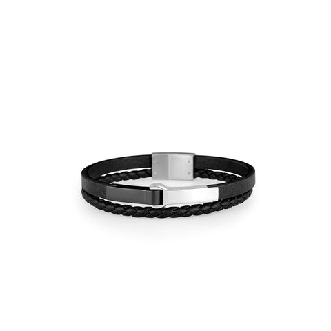 The Watch Boutique Daniel Klein Men's Leather Bracelet