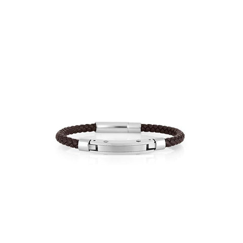 The Watch Boutique Daniel Klein Men's Leather Bracelet