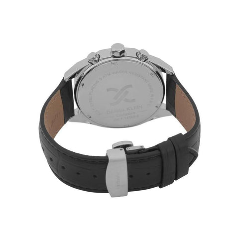 The Watch Boutique Daniel Klein Men's Round Quartz Watch with Black Dial