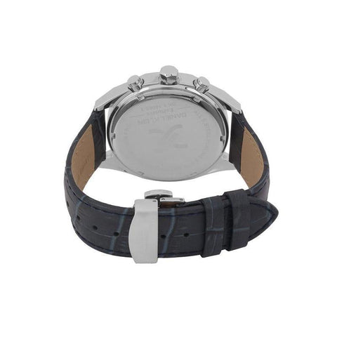 The Watch Boutique Daniel Klein Men's Round Quartz Watch with Blue Dial