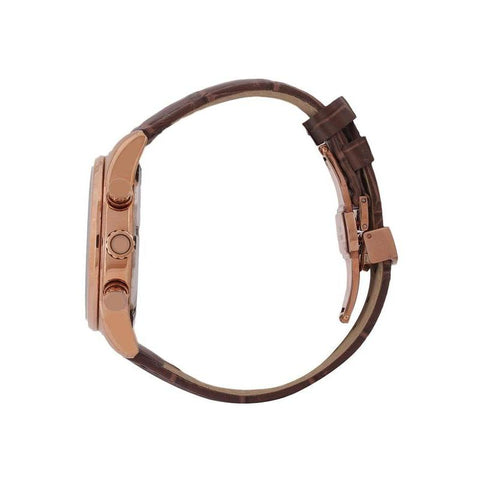 The Watch Boutique Daniel Klein Men's Round Quartz Watch with Brown Dial