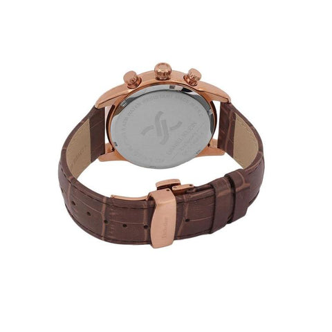 The Watch Boutique Daniel Klein Men's Round Quartz Watch with Brown Dial