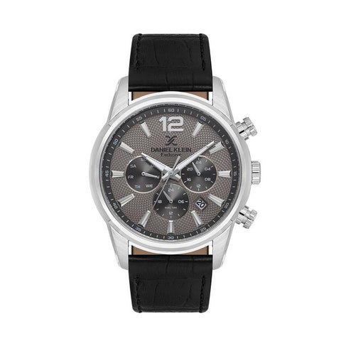 The Watch Boutique Daniel Klein Men's Round Quartz Watch with Brown Dial