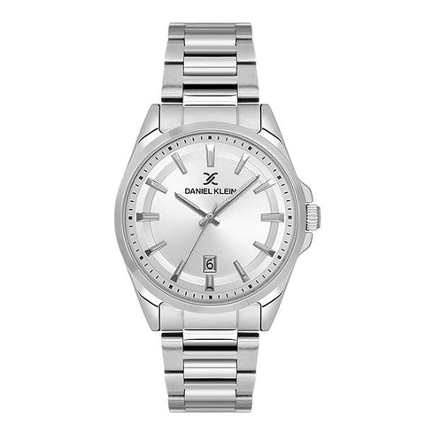 The Watch Boutique Daniel Klein Men's Round Quartz Watch with Silver Dial