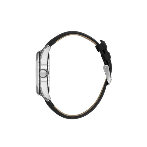 The Watch Boutique Daniel Klein Men’s Silver-Tone Watch with Black Dial