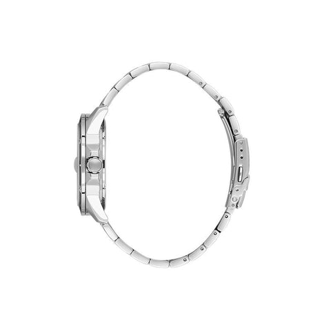 The Watch Boutique Daniel Klein Men’s Stainless Steel Sports Watch with Ice Green Textured Dial