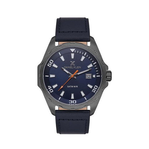 The Watch Boutique Daniel Klein Premium Blue Dial 3 Hands Date Watch