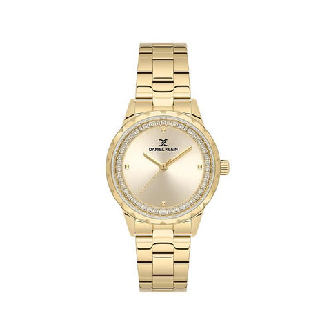 The Watch Boutique Daniel Klein Premium Champagne Dial Analogue Watch