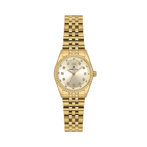 The Watch Boutique Daniel Klein Premium Gold Dial Analogue Watch