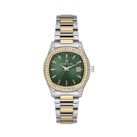 The Watch Boutique Daniel Klein Premium Green Dial Analogue Watch