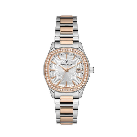 Daniel Klein Premium Silver Dial Analogue Watch